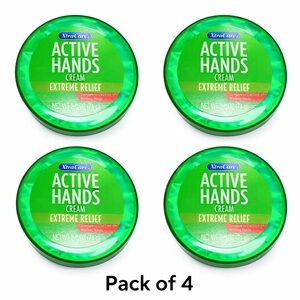 XtraCare Active Hands Cream Extreme Relief - Green (Pack of 4)